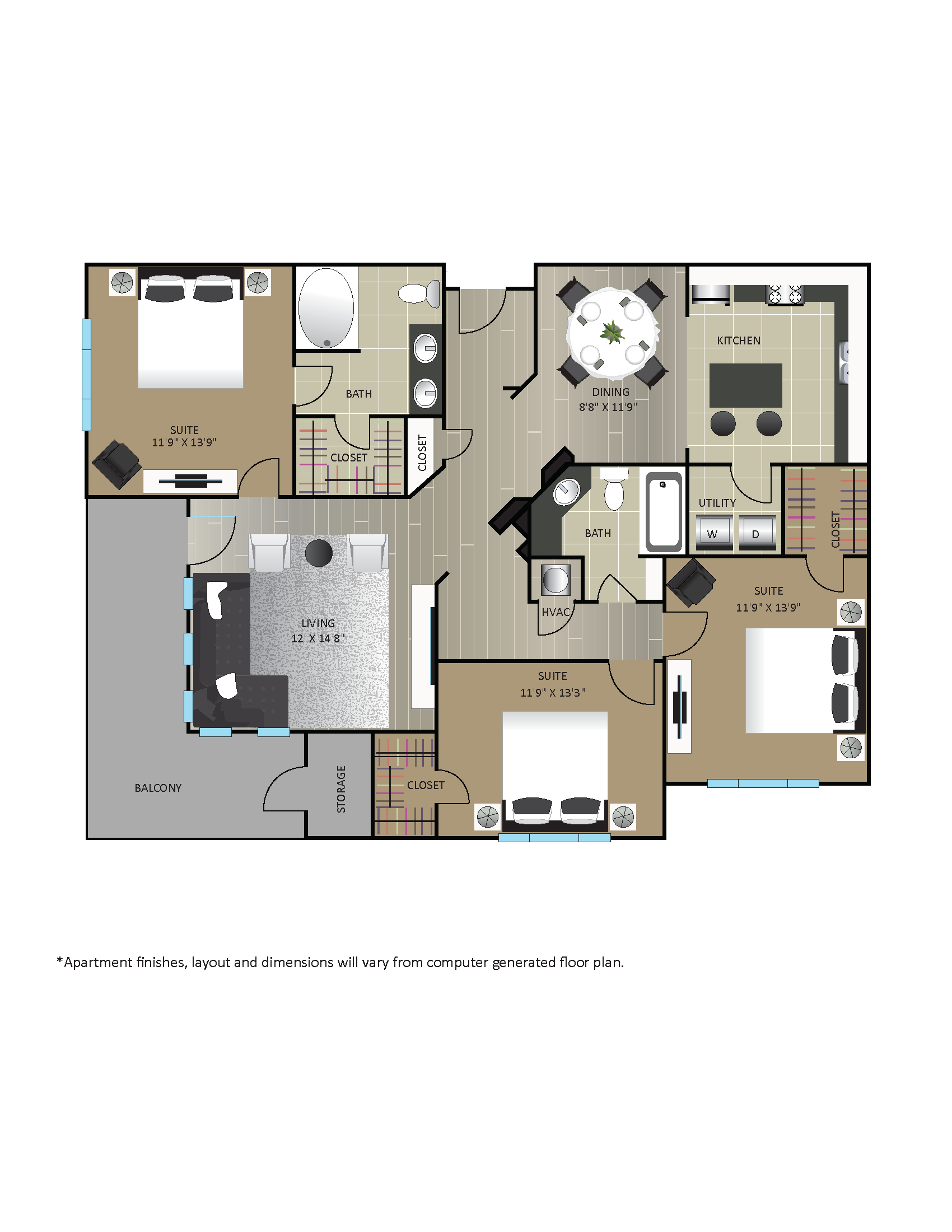 C1R Floorplan Gables Sugarloaf